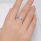 925 Sterling Silver Opal Ring