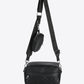 Adored PU Leather Shoulder Bag with Small Purse