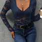 Lace Long Sleeve Bodysuit