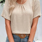 Round Neck Short Sleeve T-Shirt