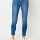 Judy Blue Full Size Cuffed Hem Skinny Jeans
