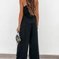 Spaghetti Strap Cami and Wide Leg Pants Set