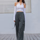 Wide Leg Cargo Pants