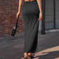 Split High Waist Skirt