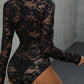 Lace Long Sleeve Bodysuit