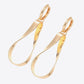 Alloy 18K Gold-Plated Earrings