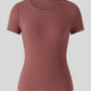 Round Neck Short Sleeve T-Shirt